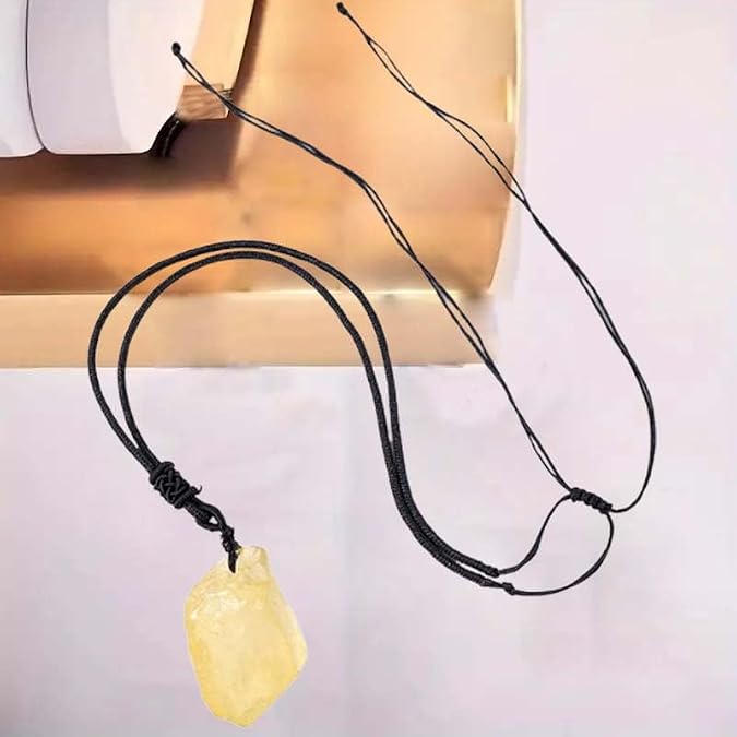 Nikki's Citrine Crystal Necklace
