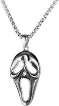 Stainless Steel Ghostface Necklace
